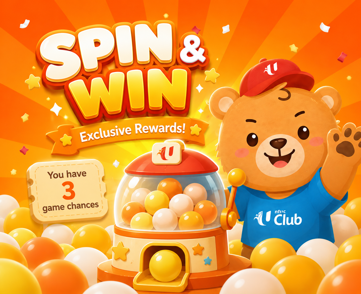 bear lucky draw